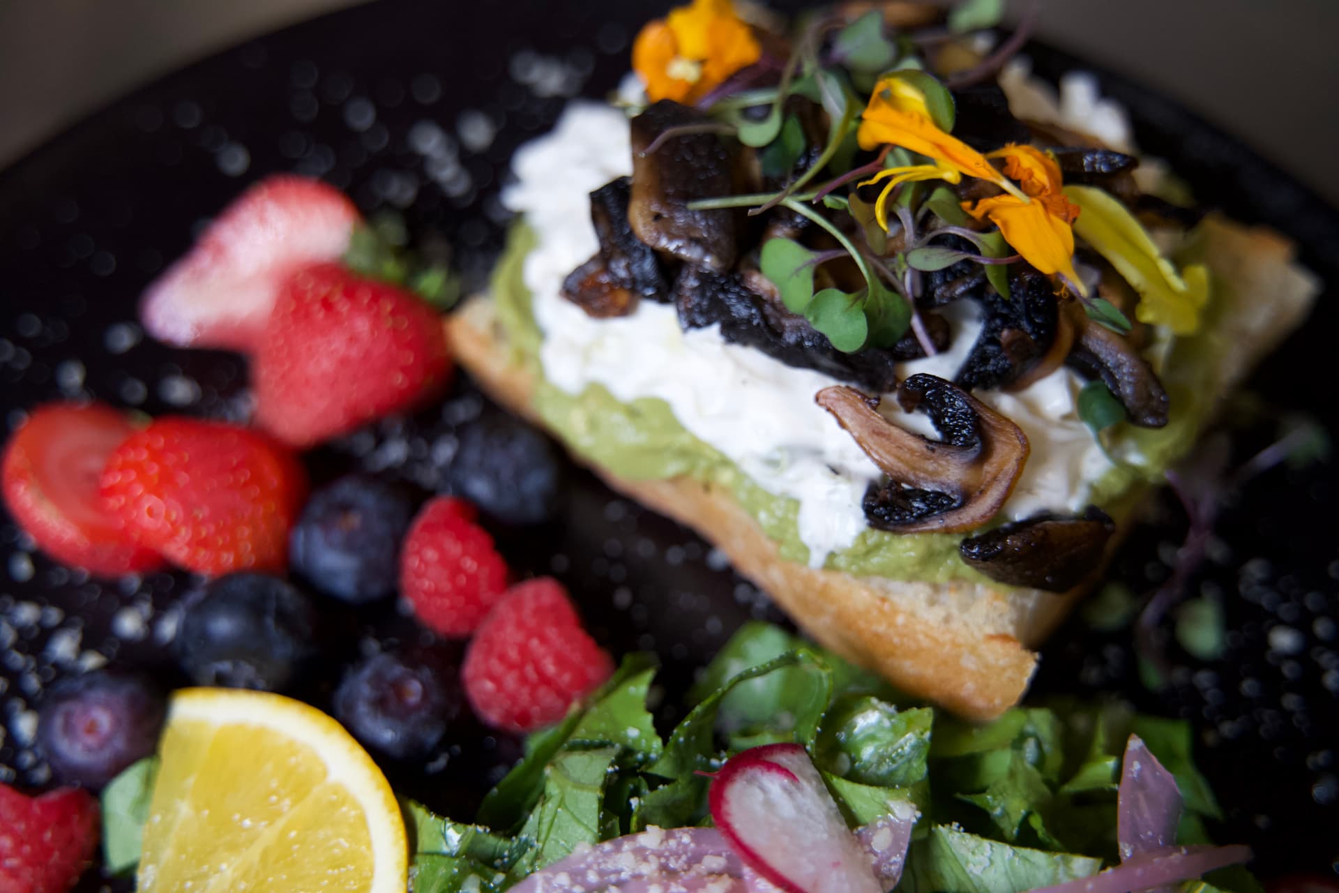 Mushroom on Ciabatta